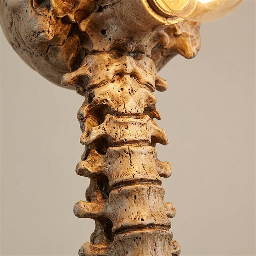 Decorative Skull Table Lamp - Nightspine