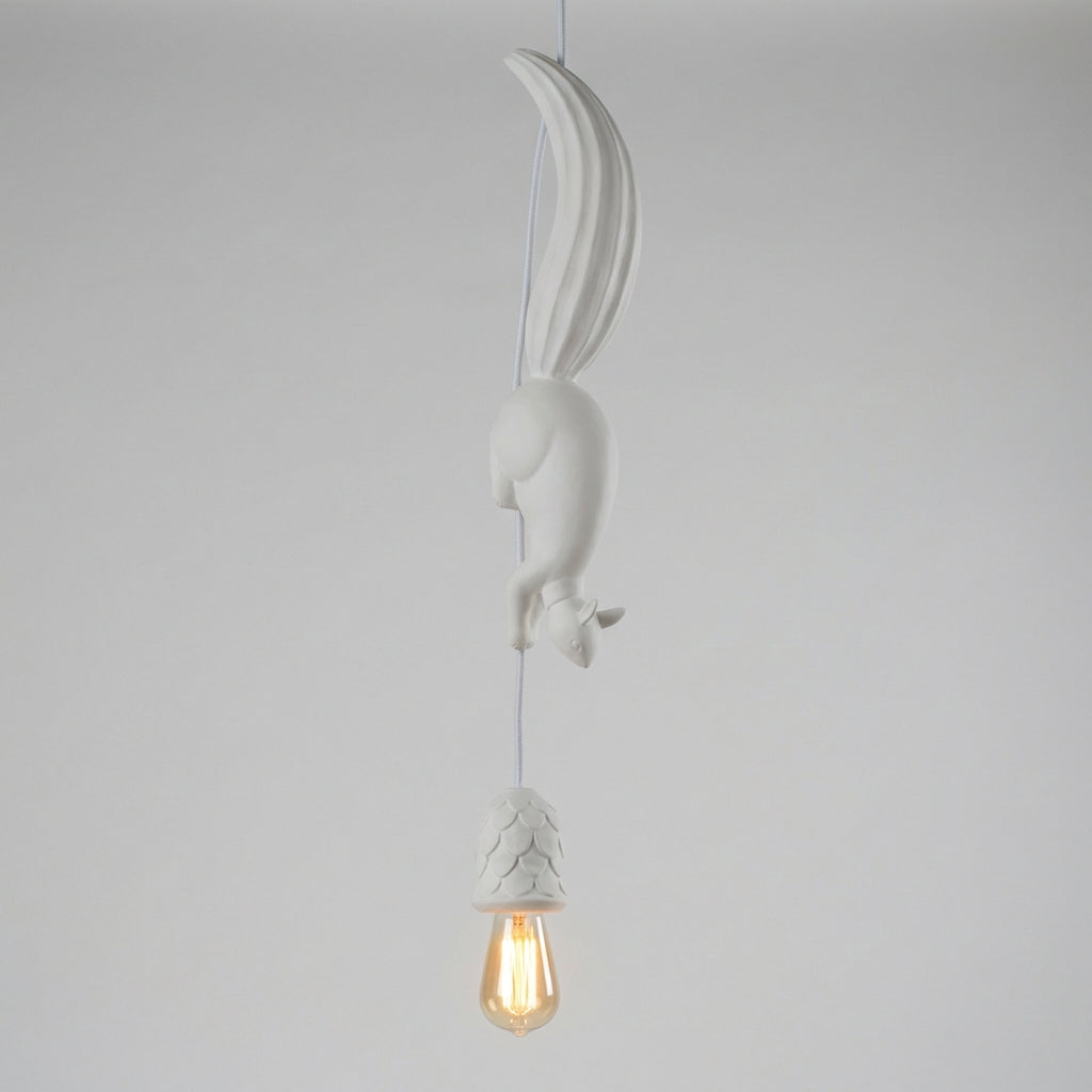 Playful Hanging Pendant Light - Squirlune
