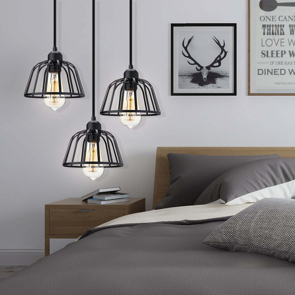 Adjustable Height Three Head Fixture - Industrova