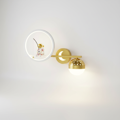 Kinderzimmer Wandleuchte Aus Metall - StarSphere