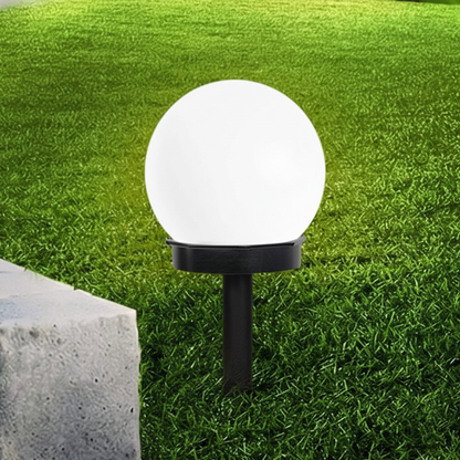 Kugelförmige Solargartenleuchte - BrightSphere