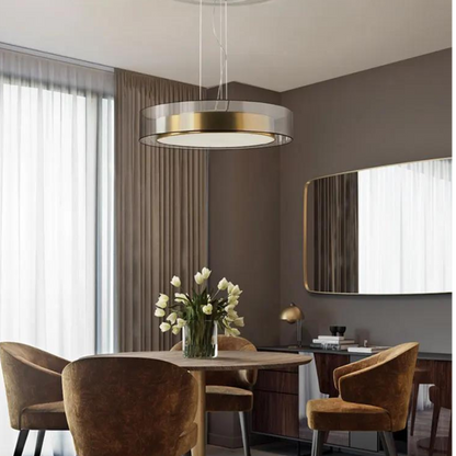 Modern Suspended Light Fixture -  Roselume