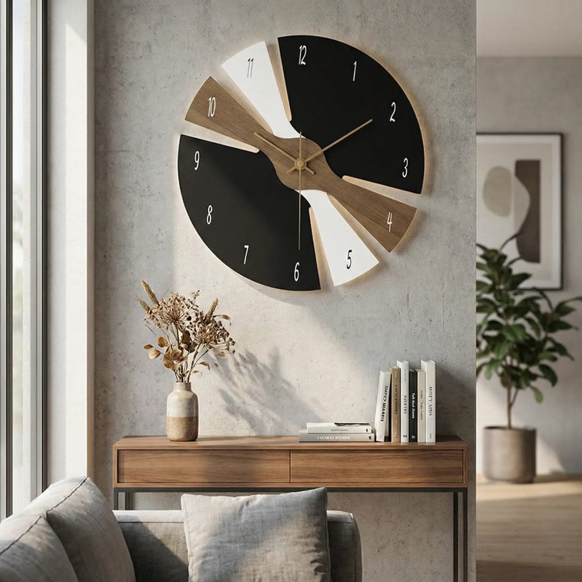 Modern Wall Clock - Lunavue