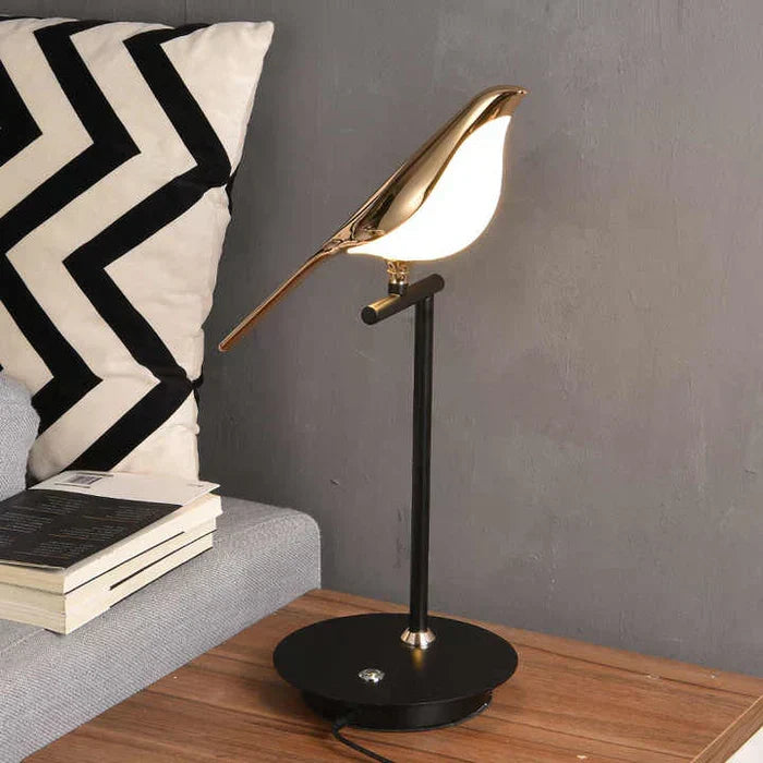 Moderne Goldene Wandlampe - Aurabird