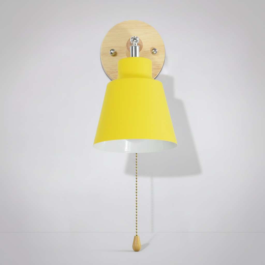 Moderner Wandspot Mit Zugschalter - TurnLume