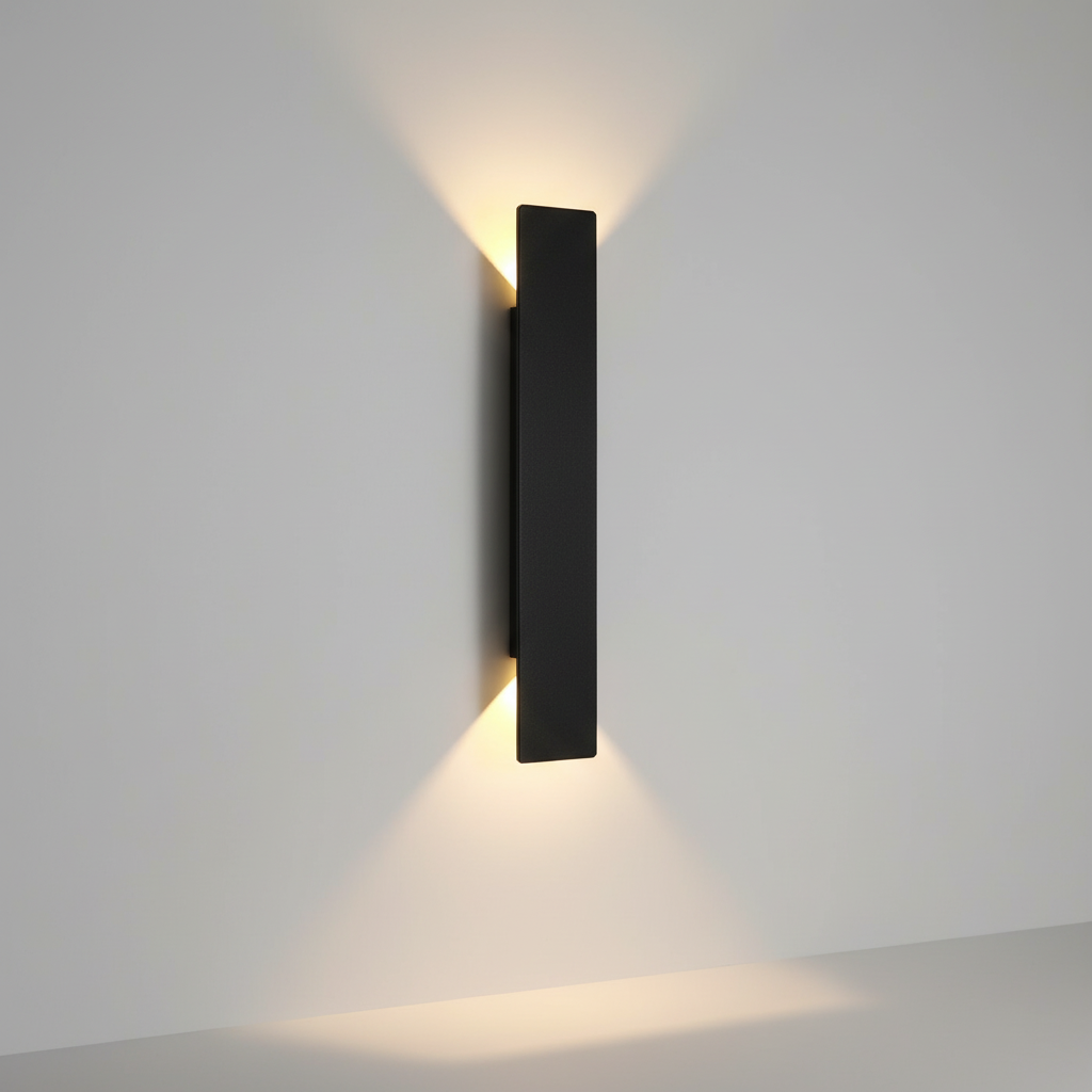 Moderner Aluminium Wandleuchter - Brightpillar