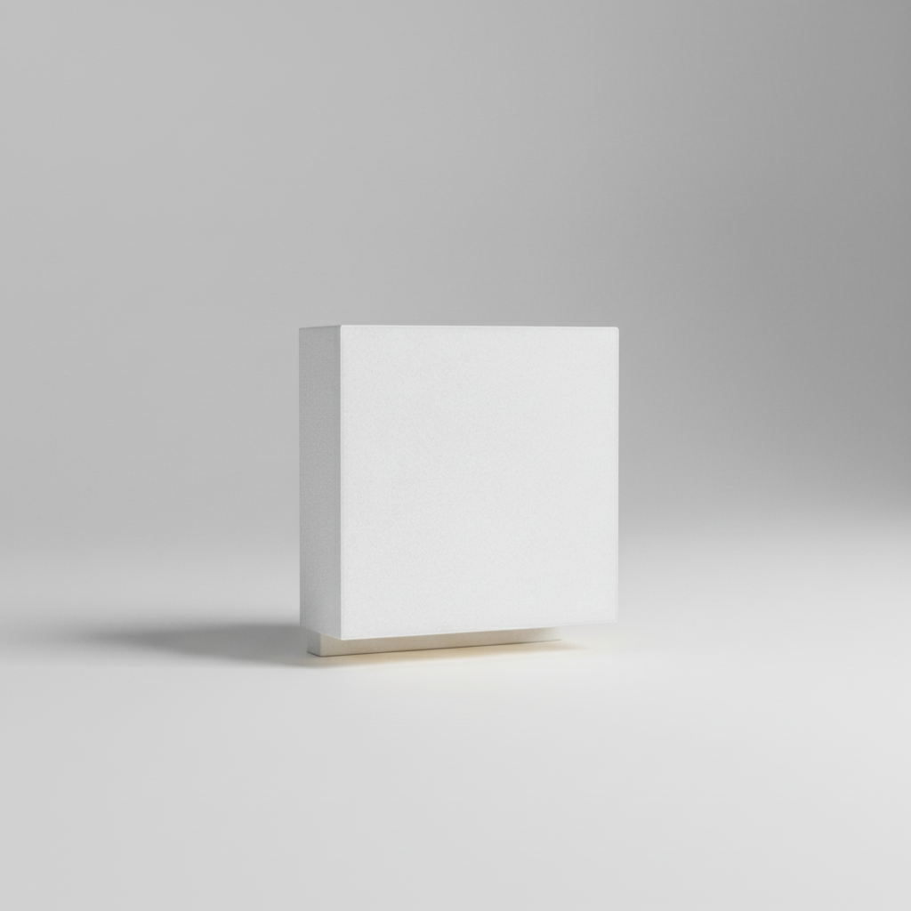 Moderner Minimalistischer Metallwürfel - Aurelex