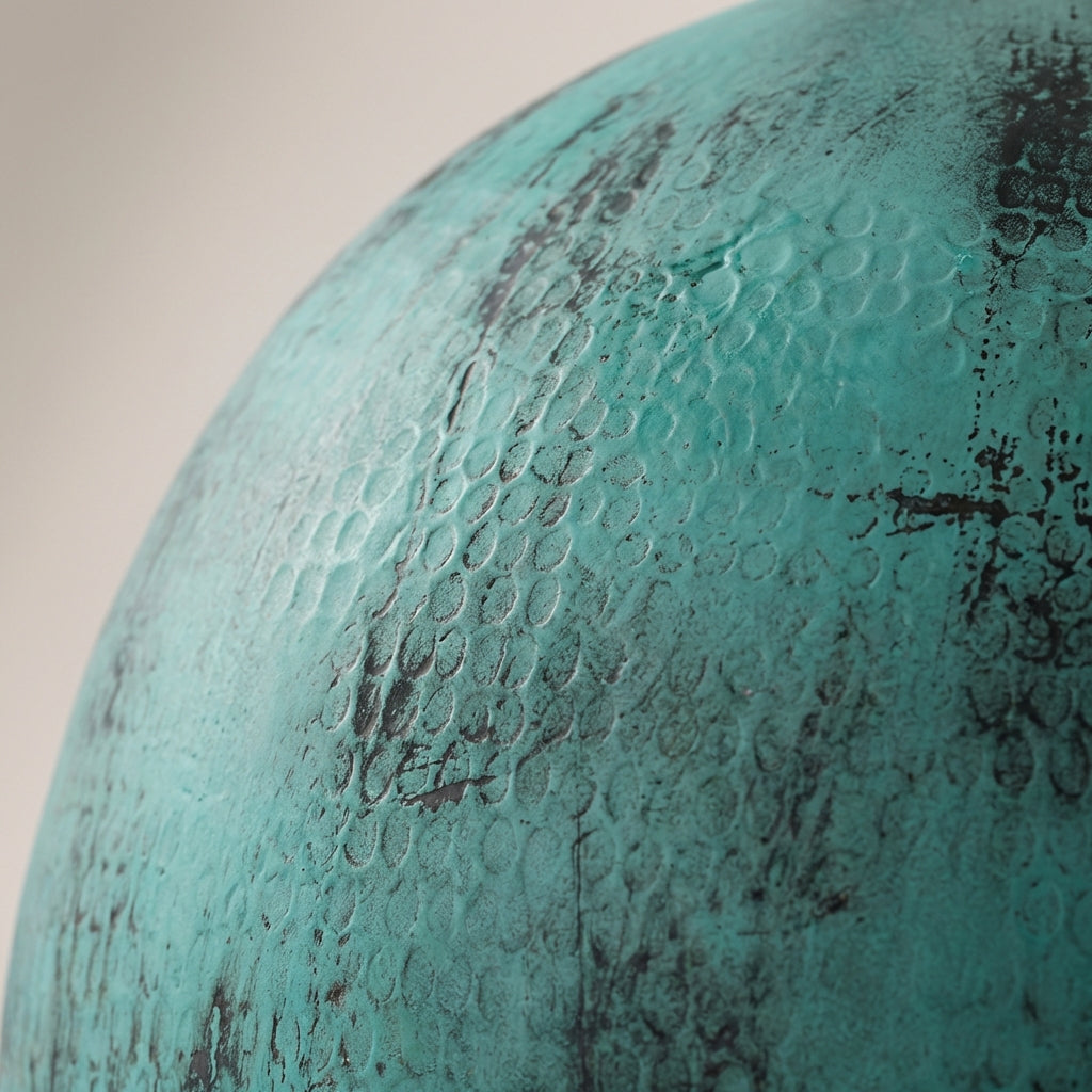 Oxidized Patina Pendant Light -  Turinex