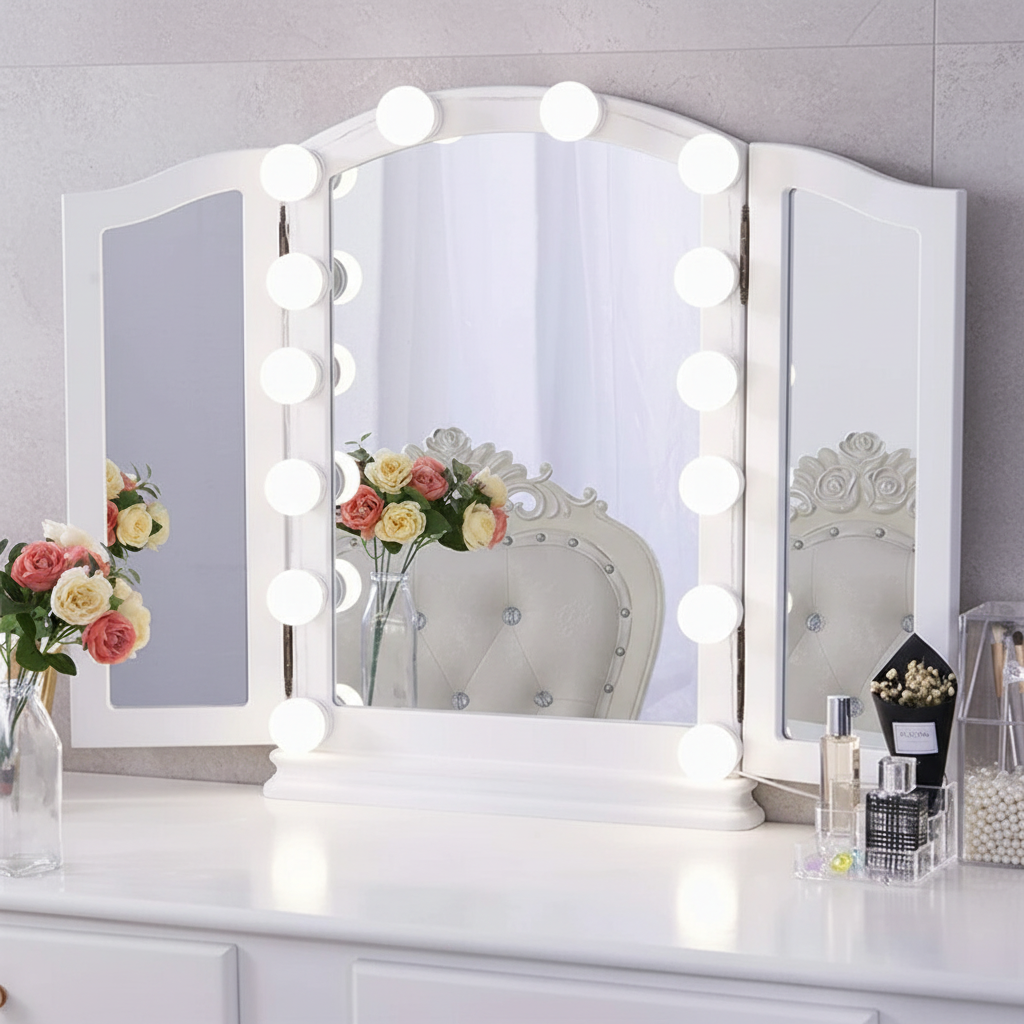 PVC Gehäuse Spiegelbeleuchtung - LuxeLumina