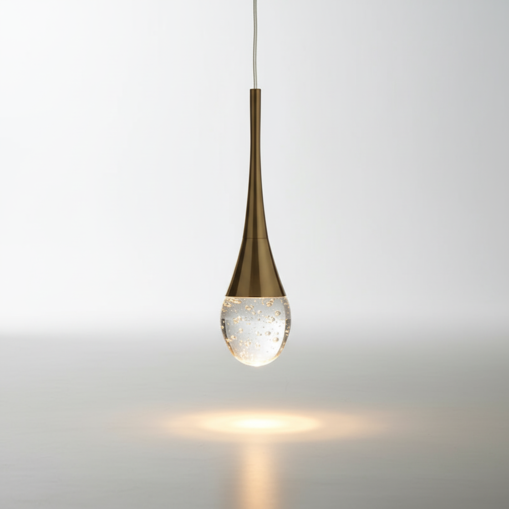 Pendelleuchte Tropfenförmig Glas - SoftLumen