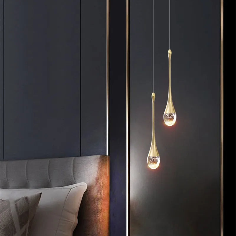 Pendelleuchte Tropfenförmig Glas - SoftLumen
