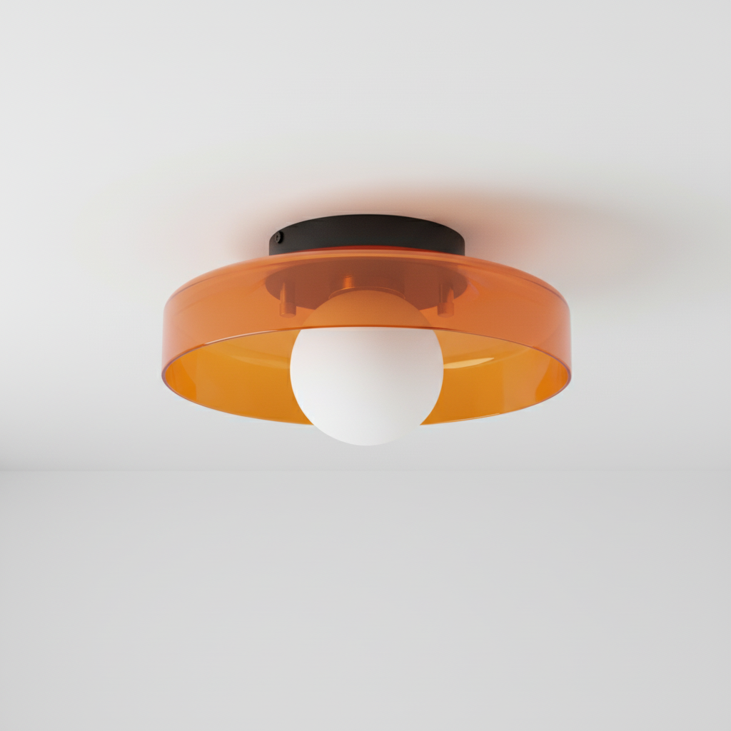Schlanke Moderne Deckenleuchte - SphereGlow