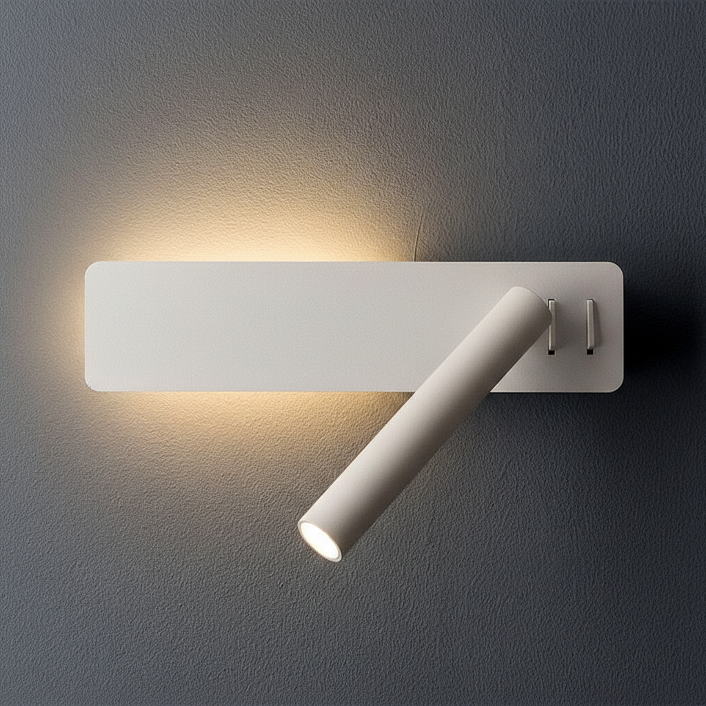 Schwenkbare LED Wandleuchte - GlowFocus