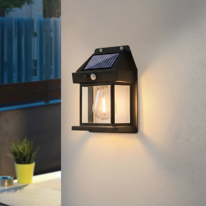 Solar Wandlampe Aus ABS - Solighta
