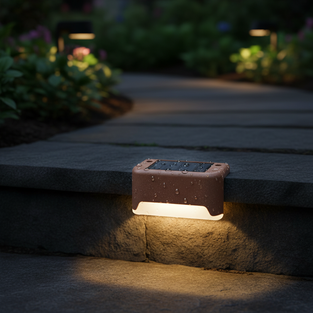 Solarbetriebene LED Stufenleuchte - StepLuma