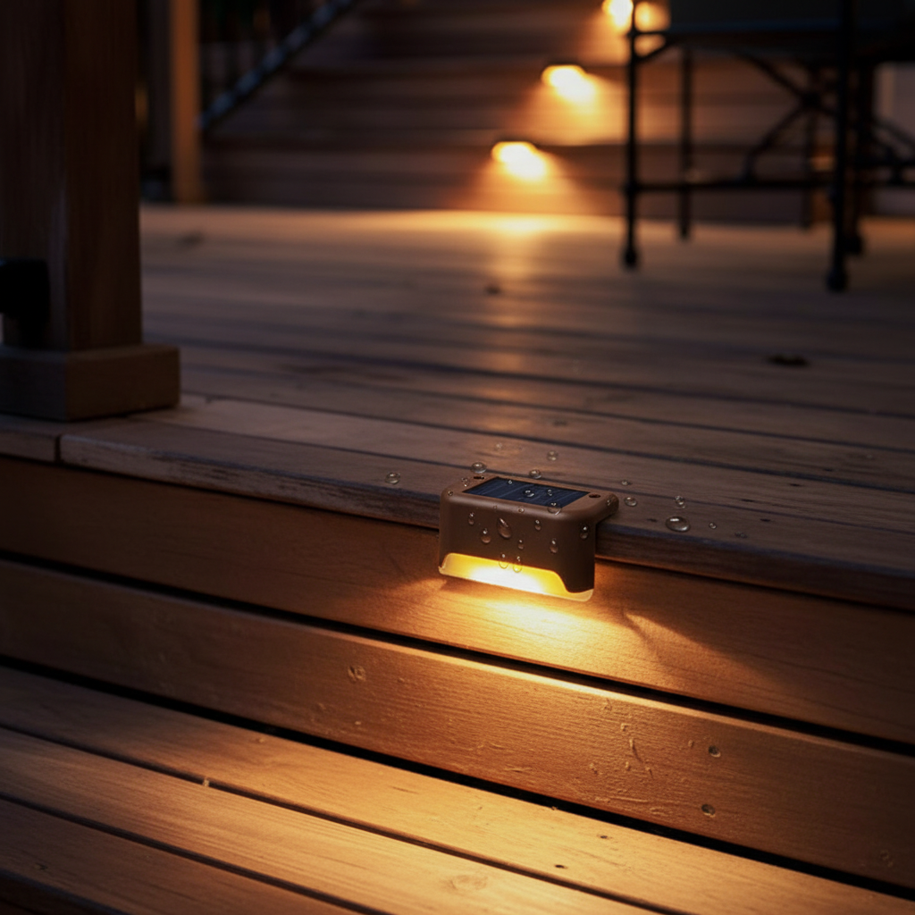 Solarbetriebene LED Stufenleuchte - StepLuma
