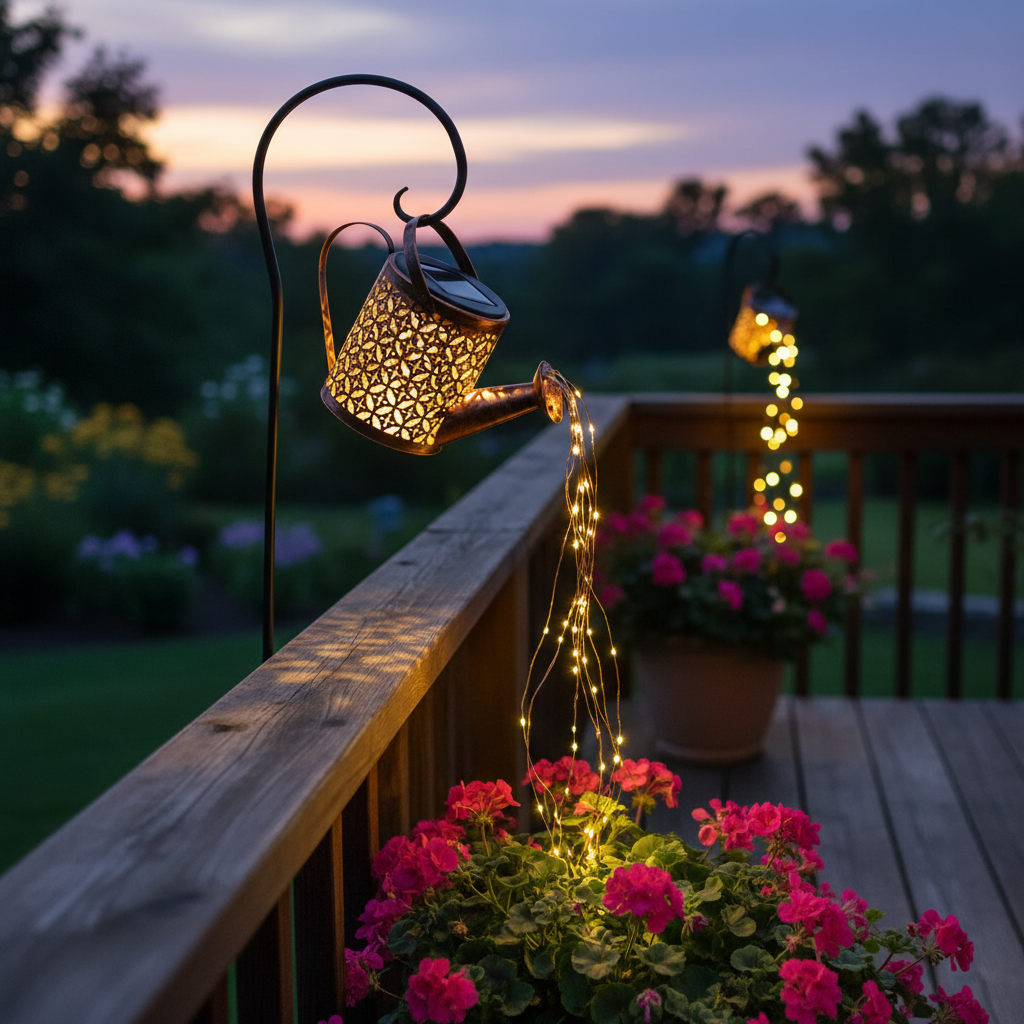 Solarbetriebene Dekorative Gartenlampe - StarPour