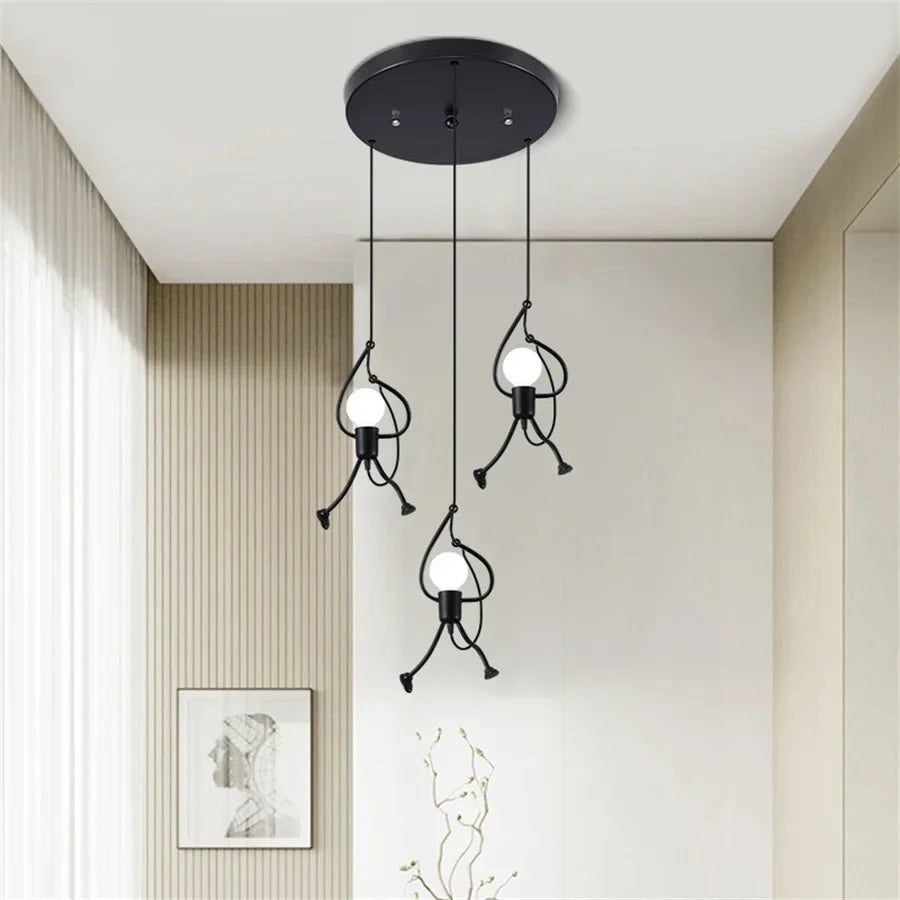 Verspielte Dekorative Pendelleuchte - HappyHanger