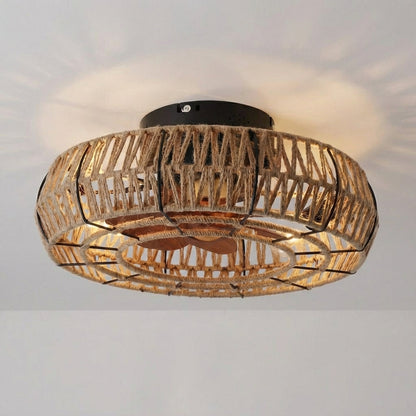 Vintage Zen Ceiling Fan Lamp -  Breevian