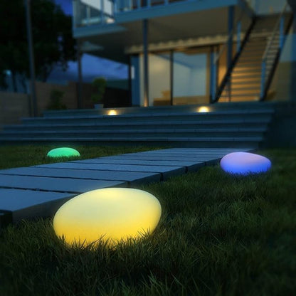 Wiederaufladbare Kabellose Gartlampe - GlowPebble